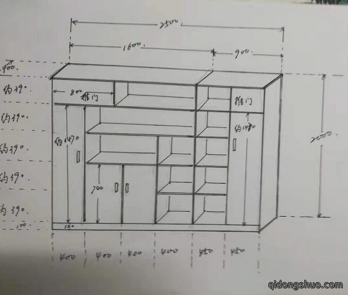 书柜价格：3734元