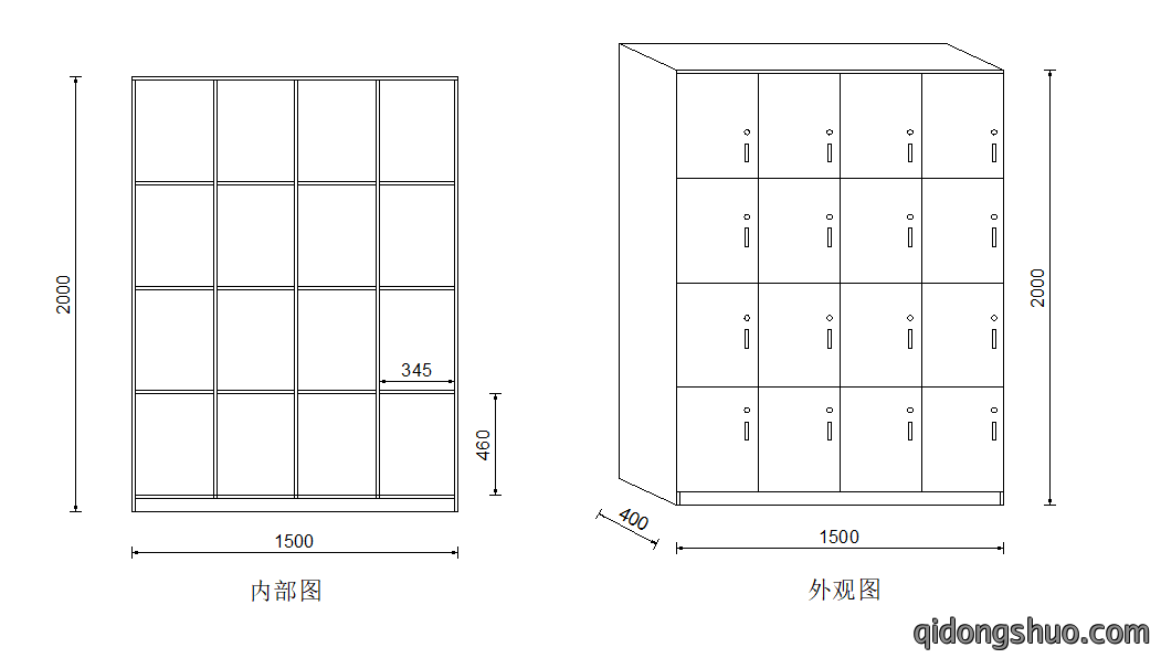 更衣柜价格：3600元